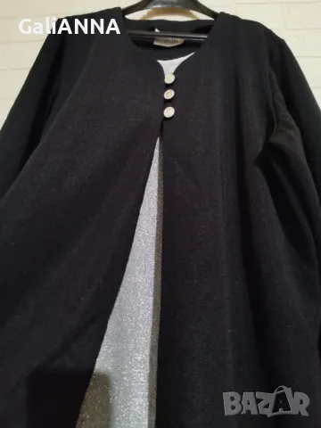 СТРАХОТНА ЕЛЕГАНТНА ТУНИКА-САКО 2 В 1  3XL-4XL, снимка 2 - Туники - 50338445