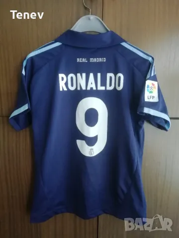 Real Madrid #9 Cristiano Ronaldo Adidas тениска 2009/2010 фланелка Реал Мадрид Роналдо 
