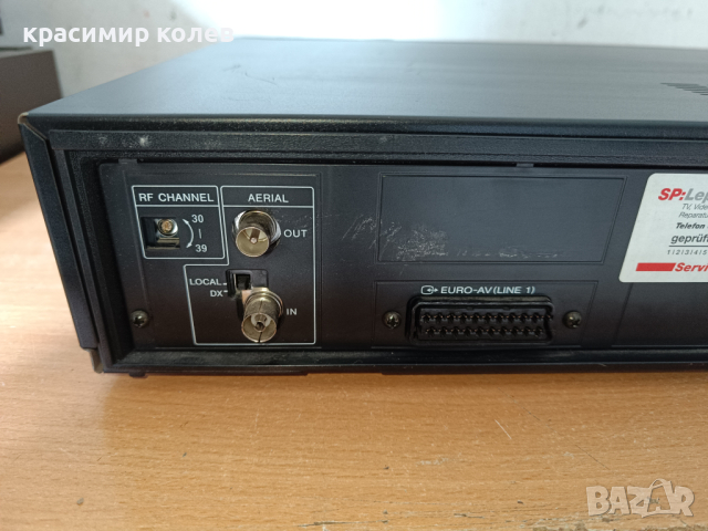 видеорекордер "SONY SLV-E5", снимка 9 - Декове - 44765960