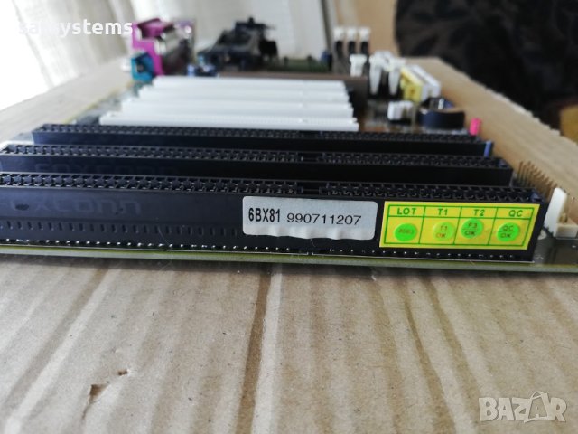 Дънна платка Acorp 6BX/VIA/ZX81 VER:1.5 Slot 1, снимка 4 - Дънни платки - 40457337