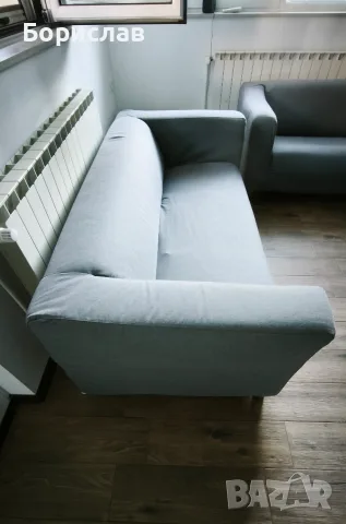 Двуместен диван Ikea Klippan, снимка 3 - Дивани и мека мебел - 55977538
