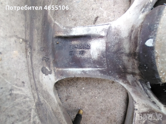 джанти за Опел 5/110 15 , снимка 2 - Гуми и джанти - 52765722