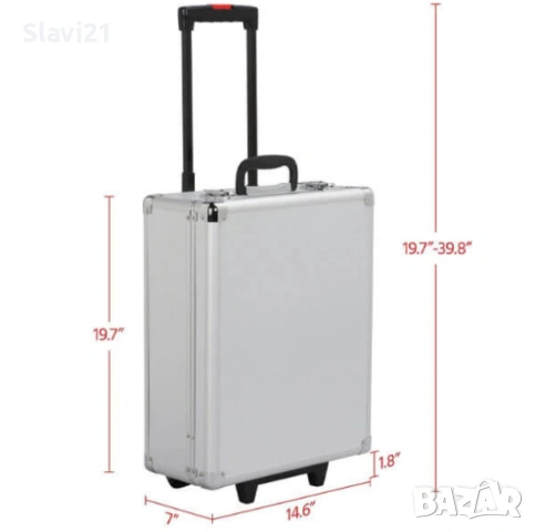 Куфар с иструменти KRAFTROYAL B-449-KR, снимка 3 - Други инструменти - 53169663