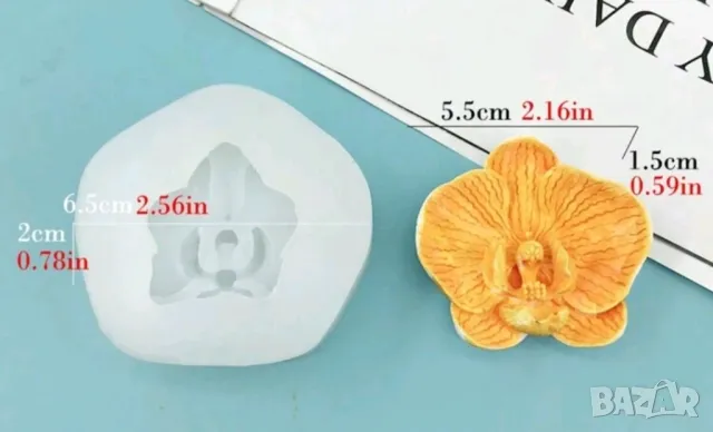 Молд орхидея , снимка 5 - Форми - 49050345