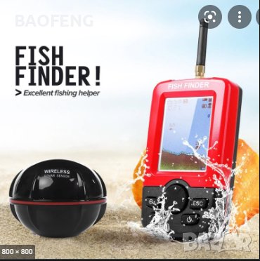 █▬█ █ ▀█▀ Fish Finder XJ-01 Ultra безжичен ехолот, Сонар за откриване на рибни пасажи 12 месеца гара, снимка 6 - Друга електроника - 41665856