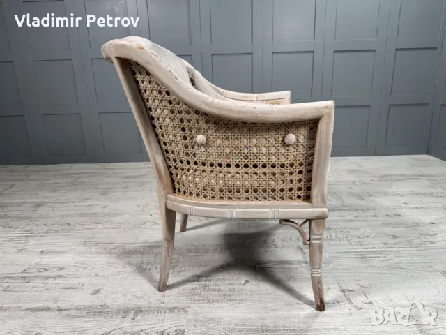 Кресло - ратан, масив В007, снимка 9 - Дивани и мека мебел - 56022578