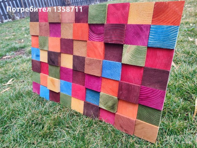 3D дървено пано, снимка 3 - Пана - 35917026