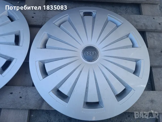 Оригинални тасове Audi 16 цола, снимка 5 - Аксесоари и консумативи - 50052652