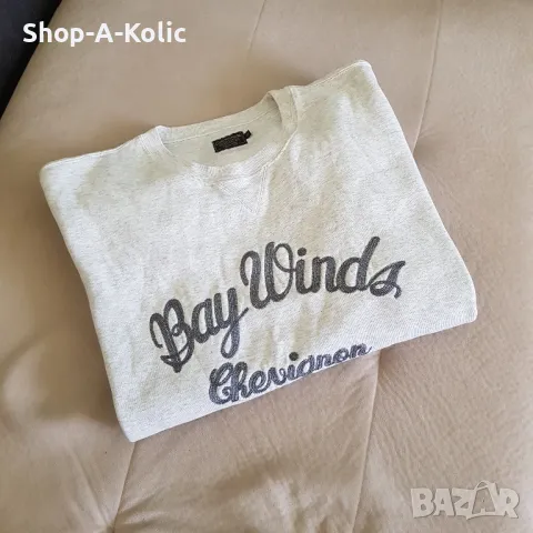 Vintage 90' s CHEVIGNON Bay Winds Crystal Rock Crewneck Sweatshirt, снимка 1