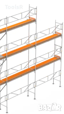 Фасадно скеле, тръбно, рамково, фасада, външно  алуминиево, метално под наем 