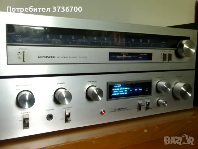 Pioneer tuner TX-410L +Pioneer amplifire SA 610