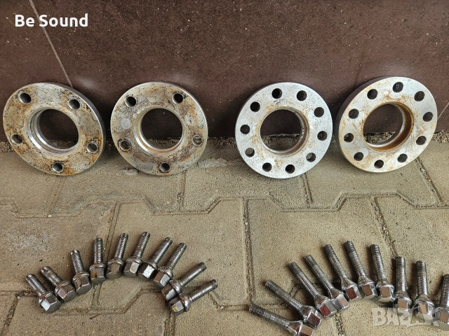 Фланци 20мм и 15мм за БМВ 5×120 # BMW , снимка 6 - Части - 53299990