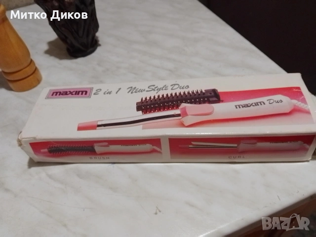 Електрическа преса за коса маша четка маркова нова, снимка 11 - Преси за коса - 53512313