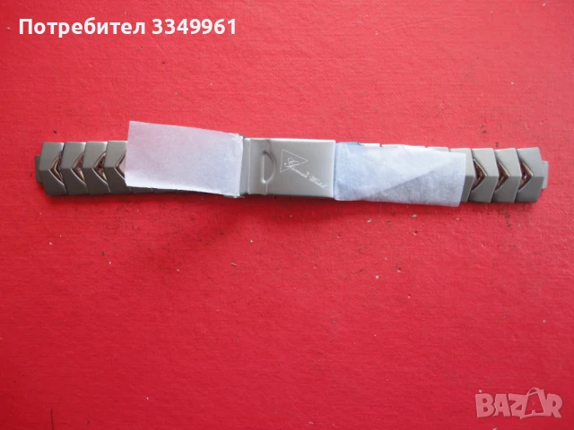 Немска верижка каишка за часовник Titanium , снимка 6 - Мъжки - 51293835
