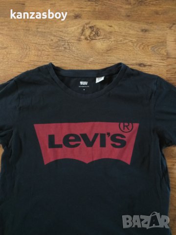 Levi's The Perfect Logo T-Shirt - страхотна дамска тениска , снимка 6 - Тениски - 41340032