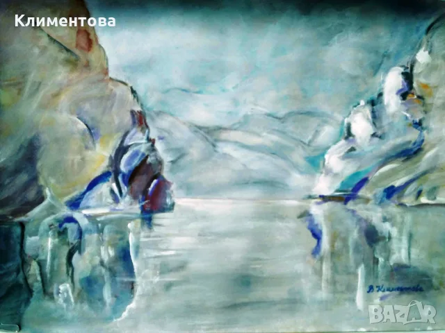 Картина "Скалист бряг"