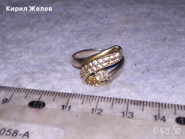 ПРЕКРАСЕН СКЪПОЦЕНЕН МАРКОВ СРЕБЪРЕН АРТ ПРЪСТЕН СРЕБРО 925 olx С ИСКРЯЩИ ФАСЕТИРАНИ ЦИРКОНИ 38506, снимка 8 - Пръстени - 41450903