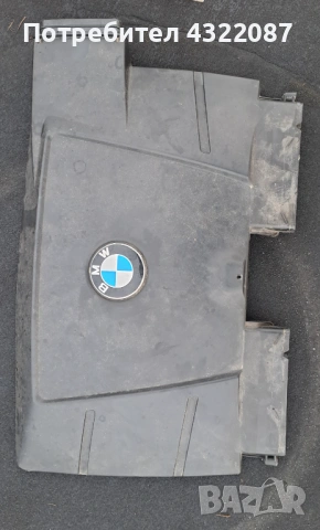 Декоративен капак двигател за BMW 3 Series E90 320i 150к.с.  Sedan 2005-2012, снимка 2 - Части - 53052657
