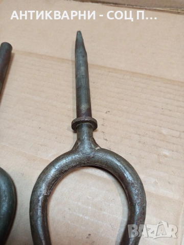 Комплект Стари Метални Ключове Ключ За Гребла Гребло. НОМЕР 1649., снимка 4 - Антикварни и старинни предмети - 53750208