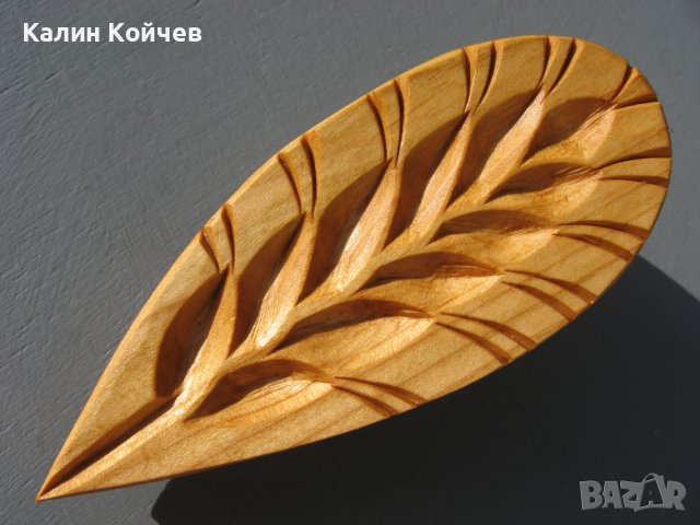 Дървен печат за хляб, снимка 1