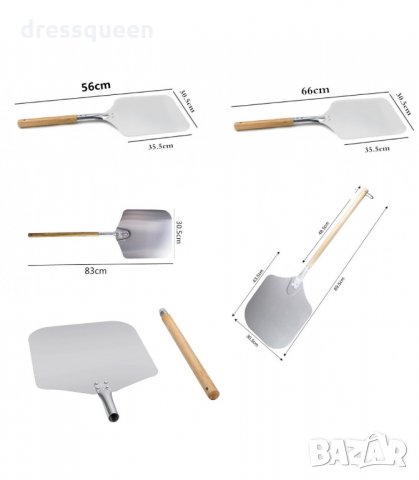 3017 Лопата за пица и хляб за печене пещ, снимка 3 - Прибори за хранене, готвене и сервиране - 34257302