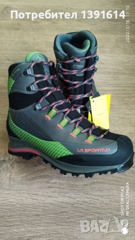 La Sportiva Trango Trk Leather Wmn Gtx Carbon/Kale, снимка 10 - Други - 36151832