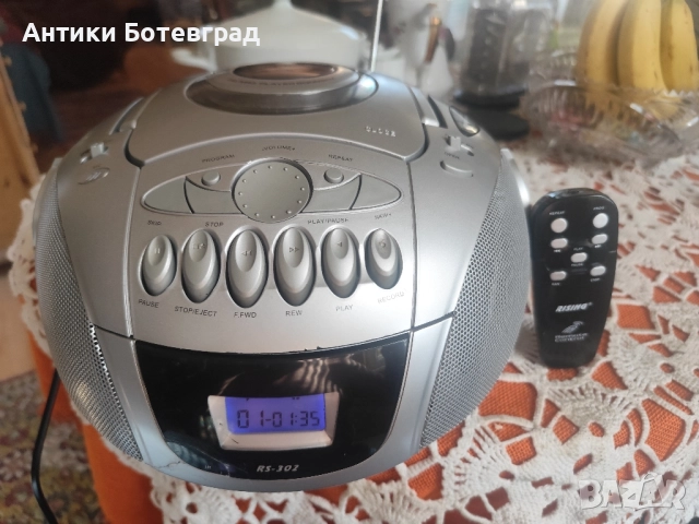 СД плейър касетка и радио 