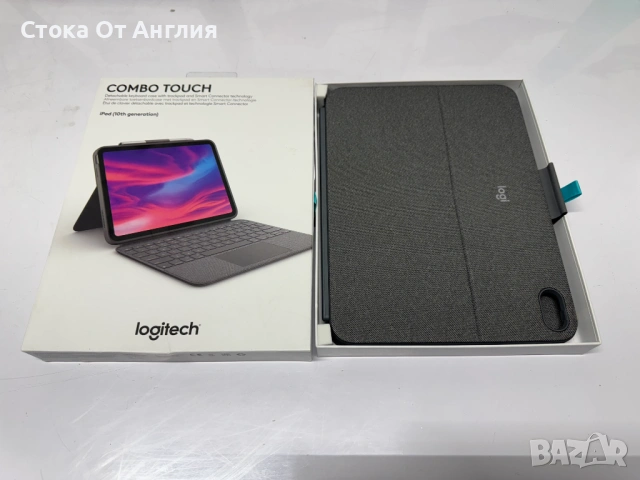 Kлавиатура - Logitech Combo Touch за iPad 10 Gen