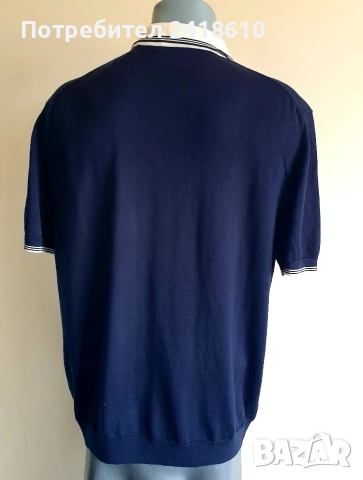 Gant Cotton Knit  Mens Size L ОРИГИНАЛ! Мъжка Тениска!, снимка 4 - Тениски - 53524274