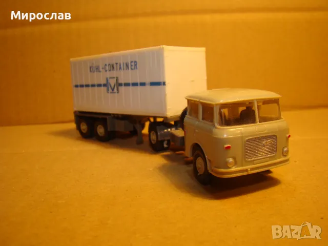 ESPEWE H0 1/87 SKODA КАМИОН МОДЕЛ КОЛИЧКА, снимка 4 - Колекции - 48603486