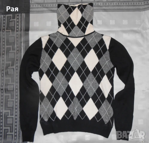 Елегантна блуза / поло, снимка 5 - Блузи с дълъг ръкав и пуловери - 50676453