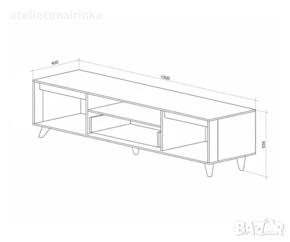 Модулна система Лима, снимка 4 - Секции и витрини - 53705739