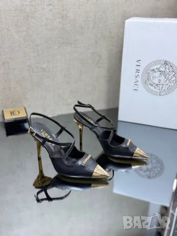 обувки на ток versace, снимка 3 - Дамски обувки на ток - 50422494