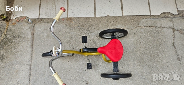 Ретро детска триколка, снимка 9 - Антикварни и старинни предмети - 53167725