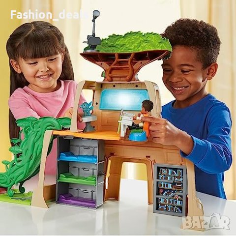 Нов Star Wars Tenoo Jedi Temple 50,8 см висок комплект за игра с екшън фигурки, снимка 3 - Други - 42437955