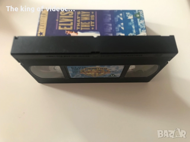Видеокасета ELVIS  That ‘s THE WAY IT IS. VHS, снимка 6 - Други жанрове - 51984961