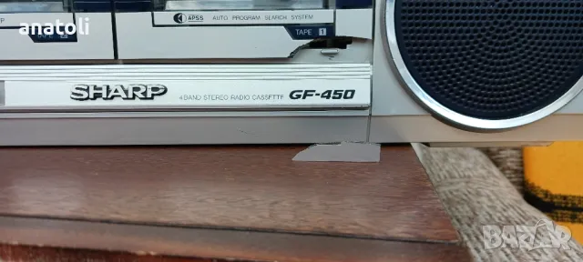 SHARP GF-450H , снимка 4 - Радиокасетофони, транзистори - 49879165