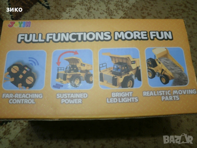 камионче с дистанционно Joyin (минен самосвал), снимка 3 - Коли, камиони, мотори, писти - 53860082