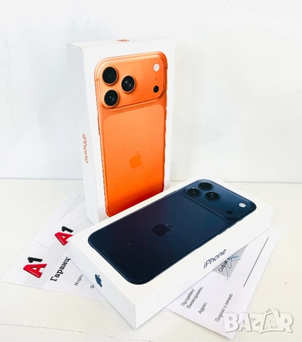 НОВ! iPhone 17 Pro Max 512GB Orange / Blue ГАРАНЦИЯ 24 Месеца!, снимка 2 - Apple iPhone - 52854469