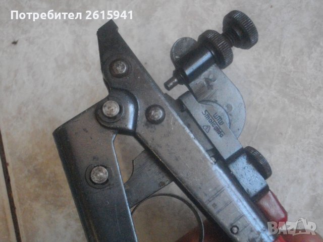 Старо Качество-Ръчна Нитачка ф3-ф4мм-ГДР-Smalcalda/Специализирани Клещи-ГДР, снимка 17 - Клещи - 41038877