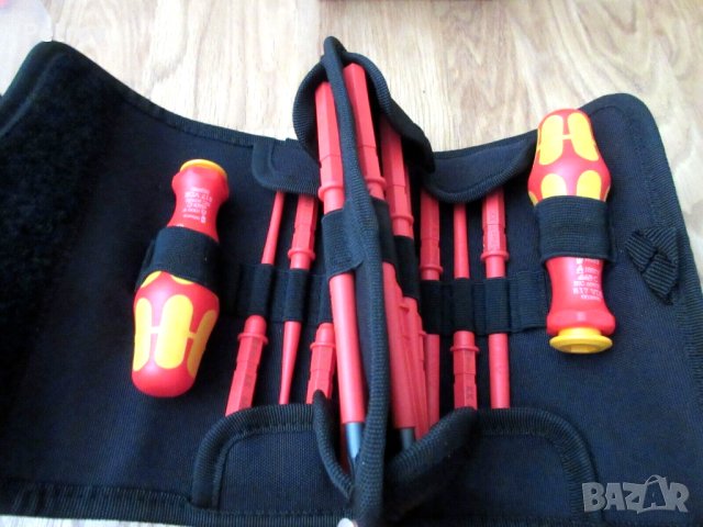 WERA KK VDE 17 Universal 1 - Made in Germany - 17 броя Отверки ПРОФЕСИОНАЛНИ ВИСОКОКАЧЕСТВЕННИ !!!!!, снимка 2 - Клещи - 41345273