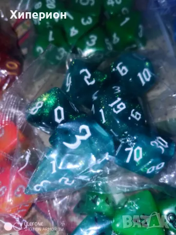 Комплект зарове за D&D, снимка 7 - Настолни игри - 30169040