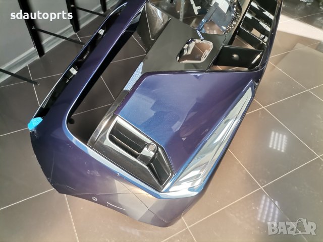 Предна Броня BMW 7 i7 G70 M Пакет БМВ 7 и7 Г70 Мn Спорт Хром Комплект - A36, снимка 5 - Части - 41316840
