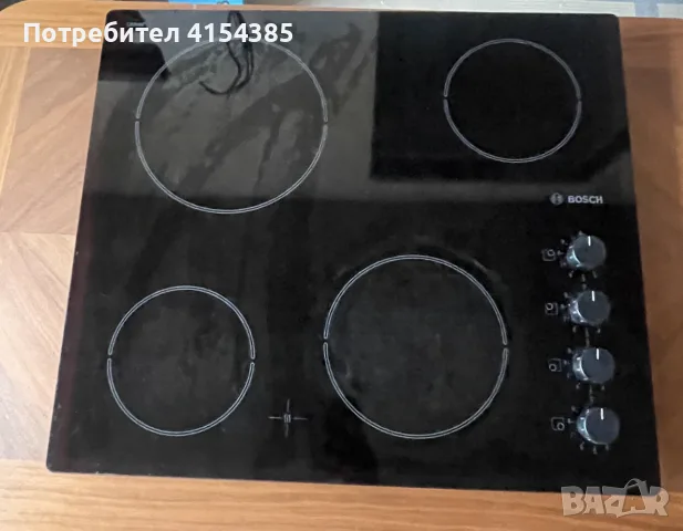 Керамични котлони за вграждане. Bosch 