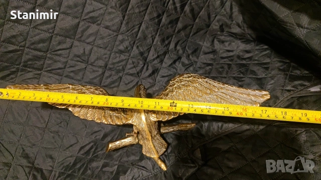 бронзов орел , снимка 8 - Статуетки - 53479714