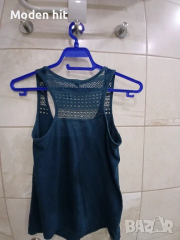 Amisu топ с дантела, снимка 5 - Потници - 50866495