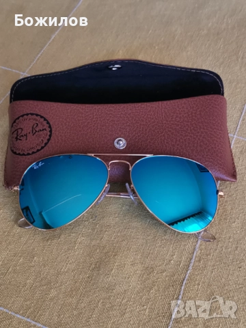 Слънчеви очила Ray Ban Aviator RB3025 G-15, снимка 7 - Слънчеви и диоптрични очила - 52078593