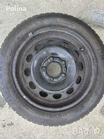 Зимни гуми за БМВ 195/55 R16, снимка 3 - Части - 56231870