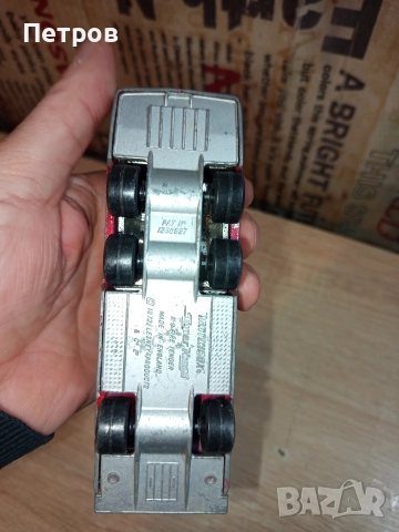 Стара количка.K-9 Fire Tender.Machbox, снимка 6 - Колекции - 52880494