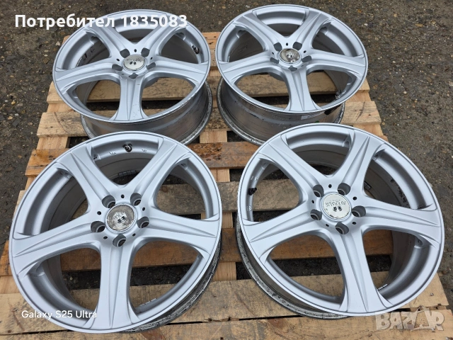 Лети джанти 17ки 5х108 Aversus, снимка 3 - Гуми и джанти - 53235544